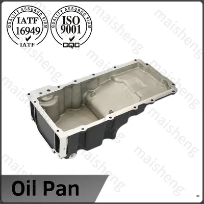 Bottom view showing drain plug and ribbed surface